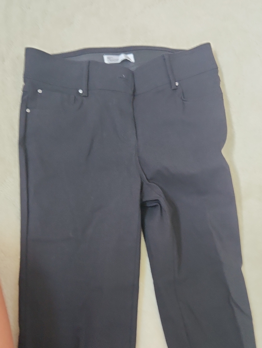Women's Black Stretch Jeans - Classic Slim Fit